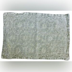 Threshold Pale Green Textured Small Throw Pillow Cover with Zipper 20.5x14.25